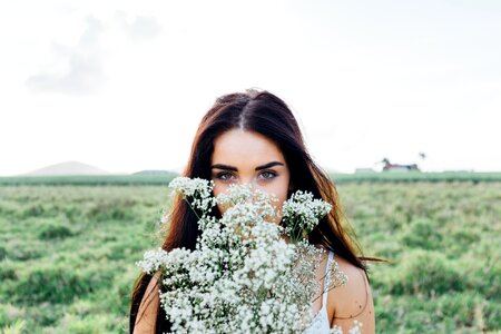 Young bouquet female