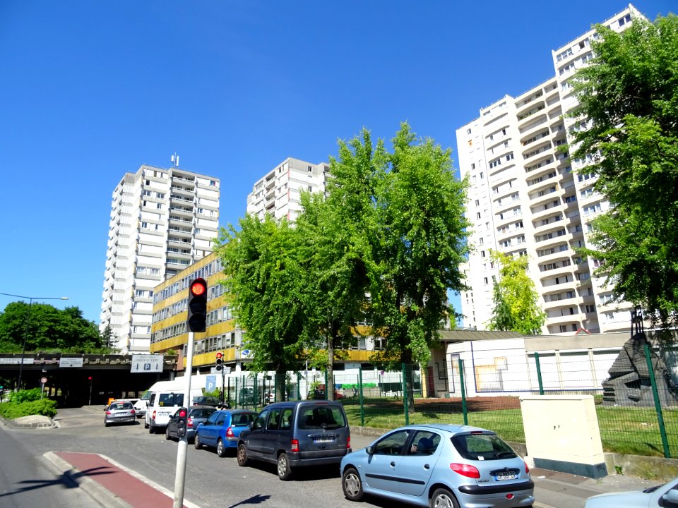 Immeubles, Bobigny, Seine-Saint-Denis 