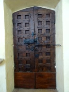 Porte, église Saint-Maurice, Blandy-les-Tours, Seine-et-Ma… 