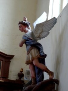 Ange, église Saint-Maurice, Blandy-les-Tours, Seine-et-Mar… 