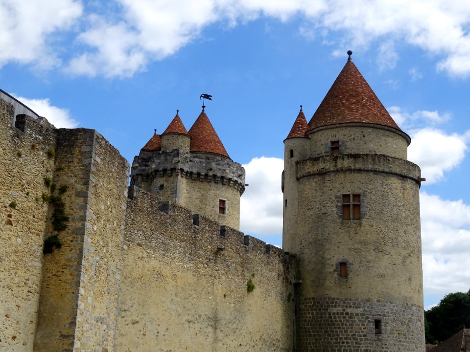 Château de Blandy-les-Tours, château fort médiéval du XIII… 