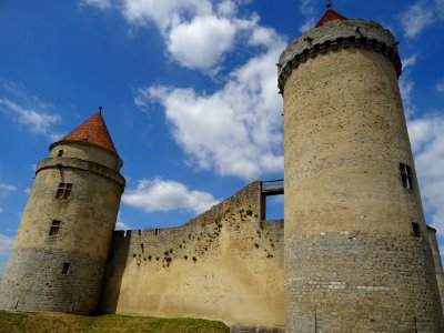 Château de Blandy-les-Tours, château fort médiéval du XIII… 