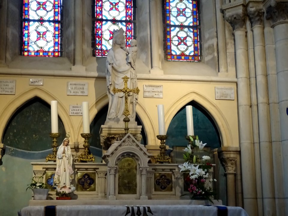 Autel, église Saint-Pierre-et-Saint-Paul, Sarcelles, Val-d… 