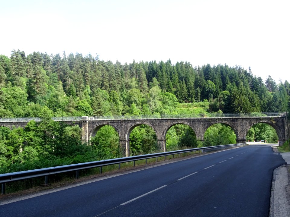 Viaduc de Sarcenas, commune de Dunières, Haute-Loire 