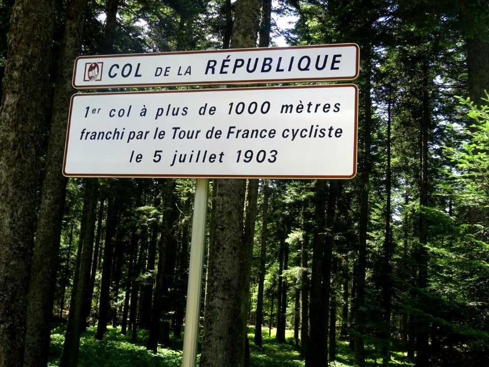 Col de la République, 1161m, Loire 