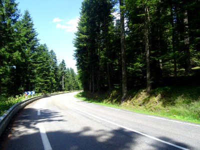 La montée au Col de la République s'adoucit sur les dernie… 