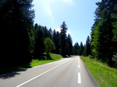La montée au Col de la République s'adoucit sur les dernie… 