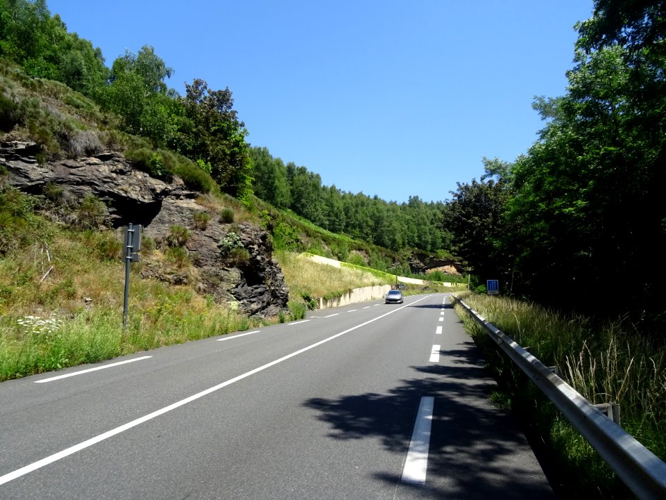 Sortie de Saint-Etienne, montée de 16 km au Col de la Répu… 