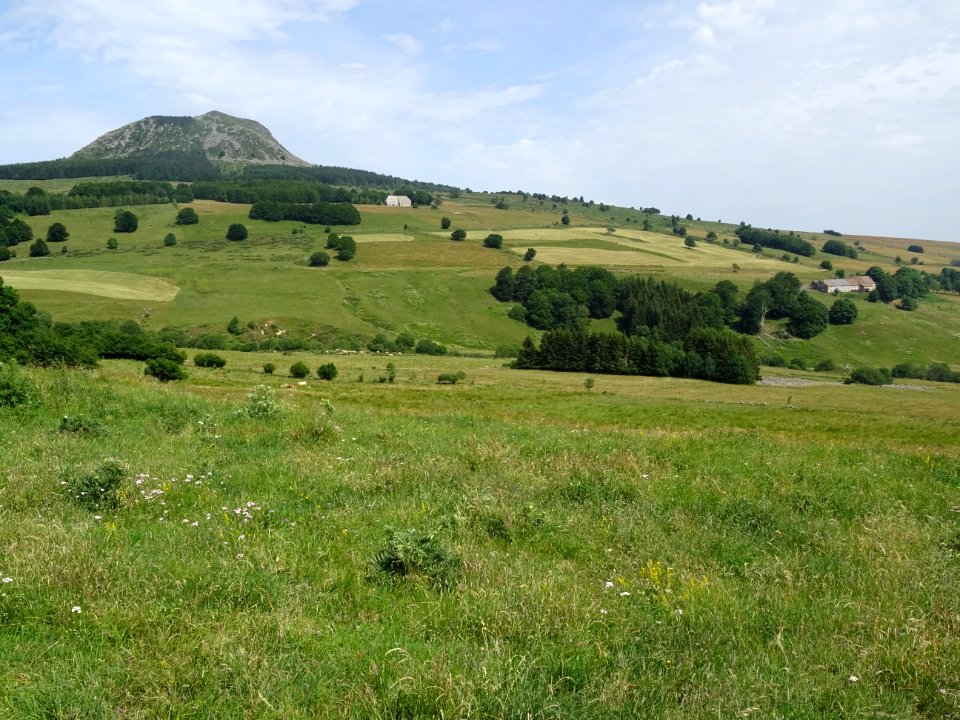 Le Mont Chaulet, à la limite entre Haute-Loire et Ardcèhe 