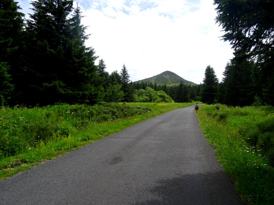 En montant vers le Mont Mézenc et le col de la Croix Pecca… 