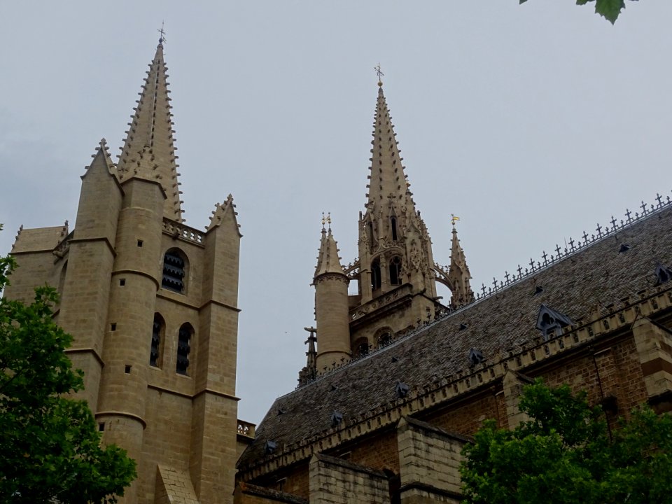 Cathédrale Notre-Dame-et-Saint-Privat, Mende, Lozère 