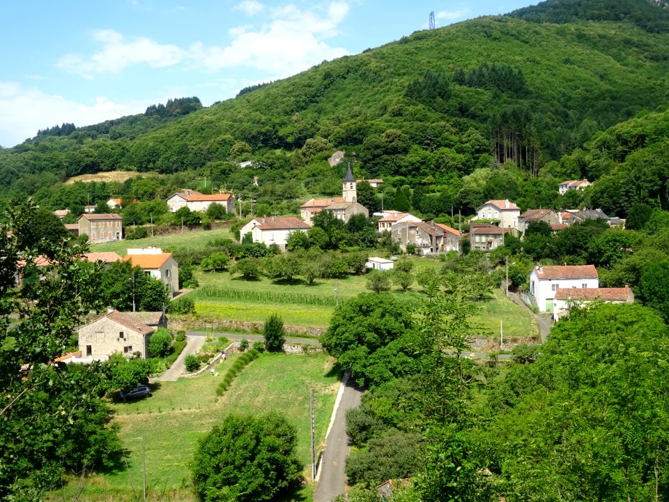 Eglise Saint-Mathias et quelques maisons, Marthomis, Hérau… 