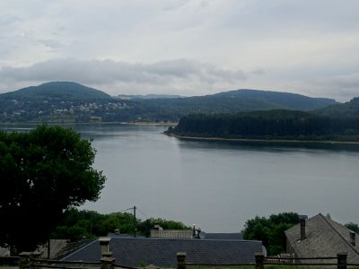 Lac du Laouzas dans les Monts de Lacaune, entre Nages et M… 