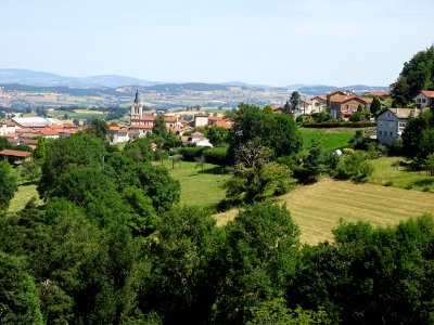 Vue générale sur Grammond, Loire 