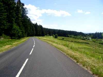 En arrivant sur la zone humide et les étangs, entre Prélaj… 