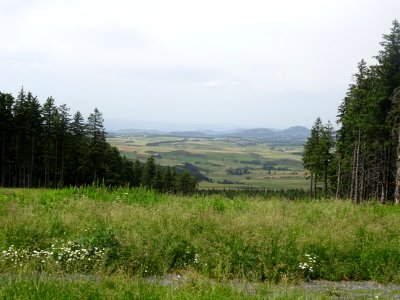 Depuis la route du col de la Croix Peccata, paysage typiqu… 