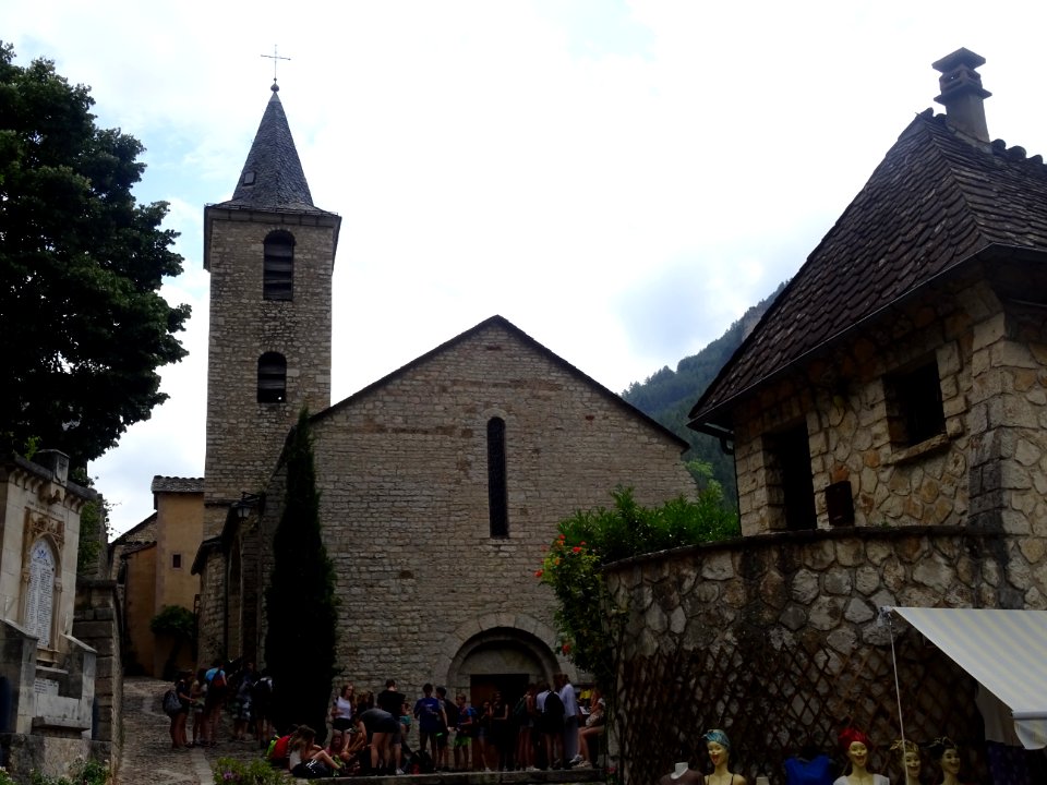 Eglise Notre-Dame-du-Gourg, Ste-Enimie, dans les gorges du… 