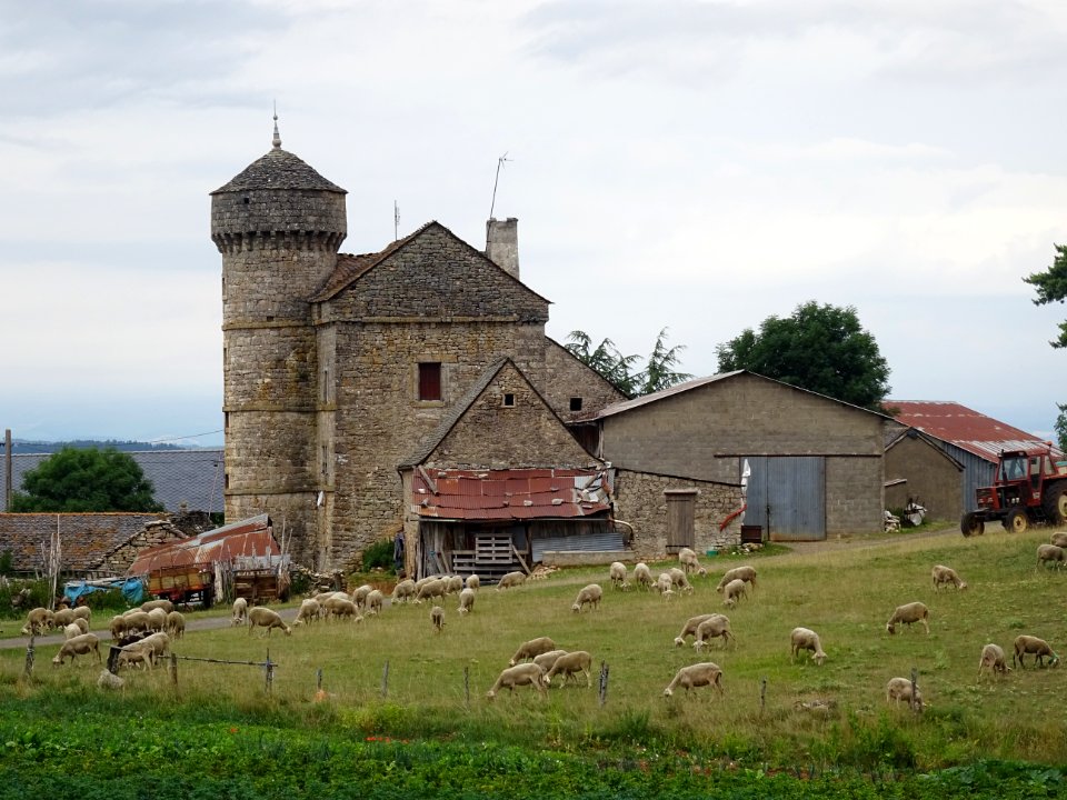 Ferme fortifiée du Choizal, sur le Causse de Sauveterre, L… 