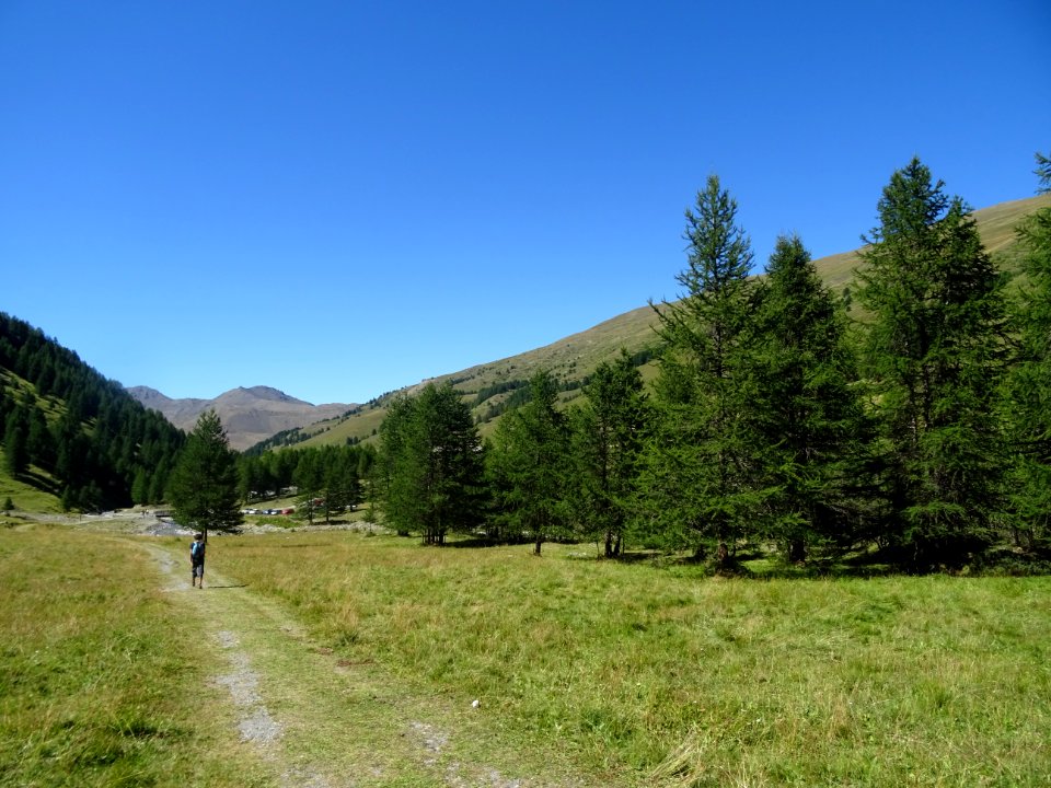 En arrivant au parking du Bourgea 