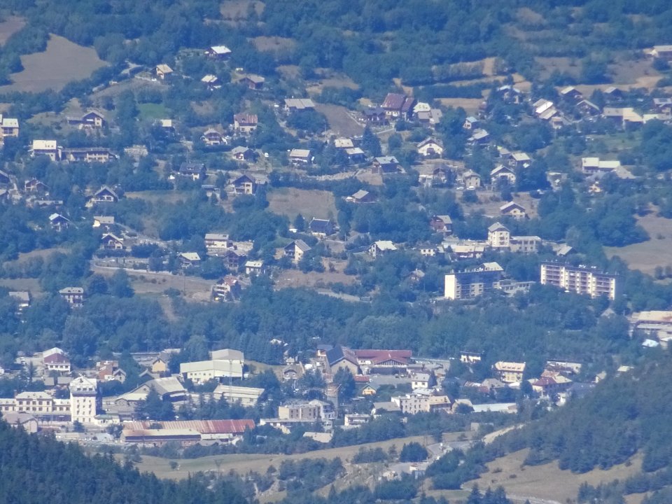 Au zoom, entre Villar-St-Pancrace et Briançon 