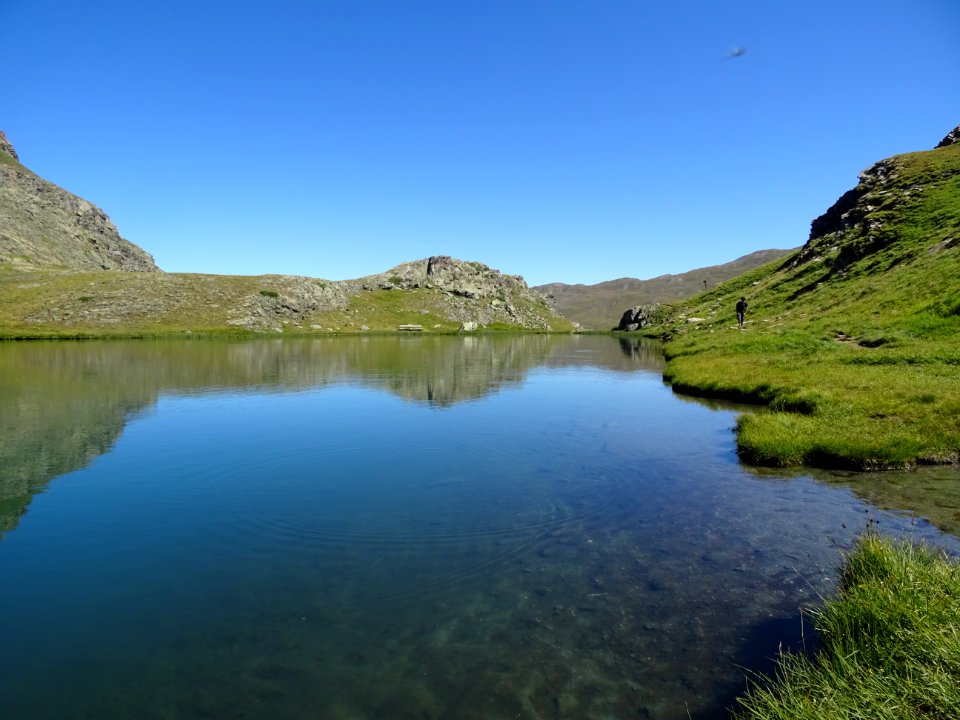 Reflets dans le lac des Cordes 