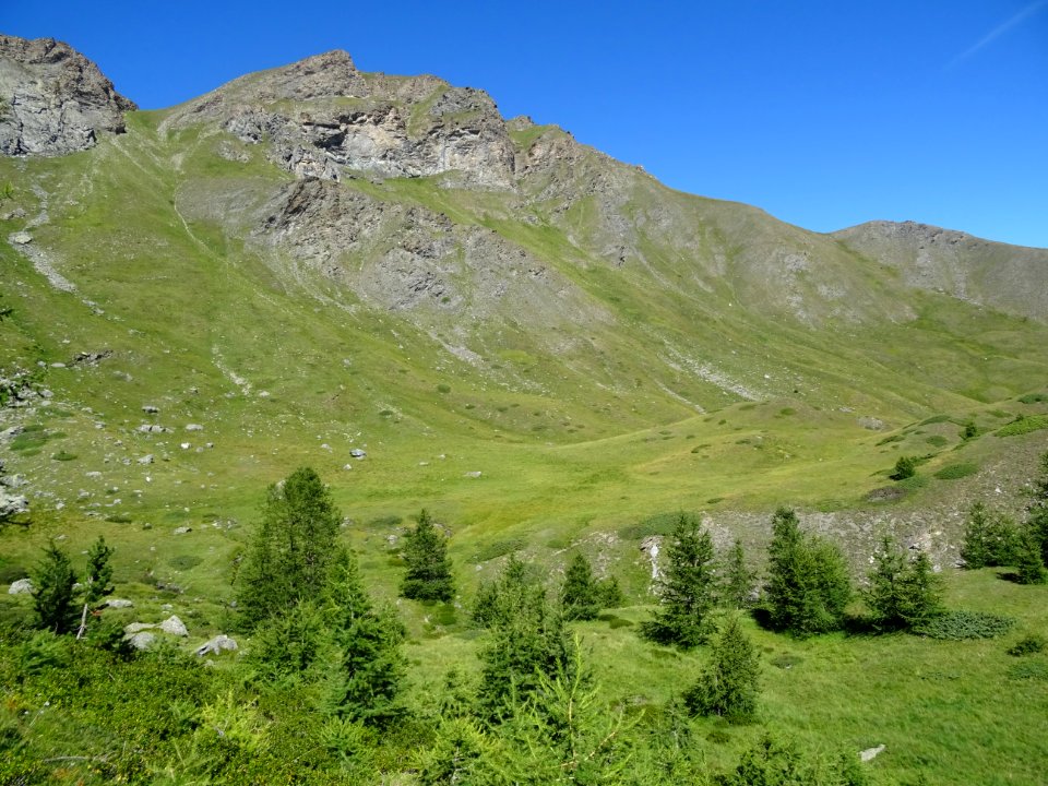 Le Vallon Gras et le sommet sans nom (2533 m) 