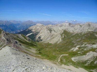 Depuis le Pic des Esparges Fines, vue vers le vallon du To… 