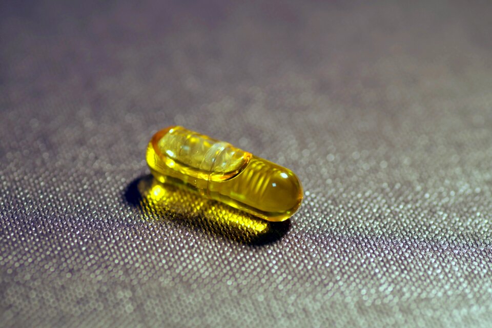 Medical yellow cod-liver oil