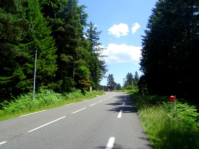La montée au Col de la République s'adoucit sur les dernie… 