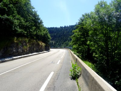 Sortie de Saint-Etienne, montée de 16 km au Col de la Répu… 