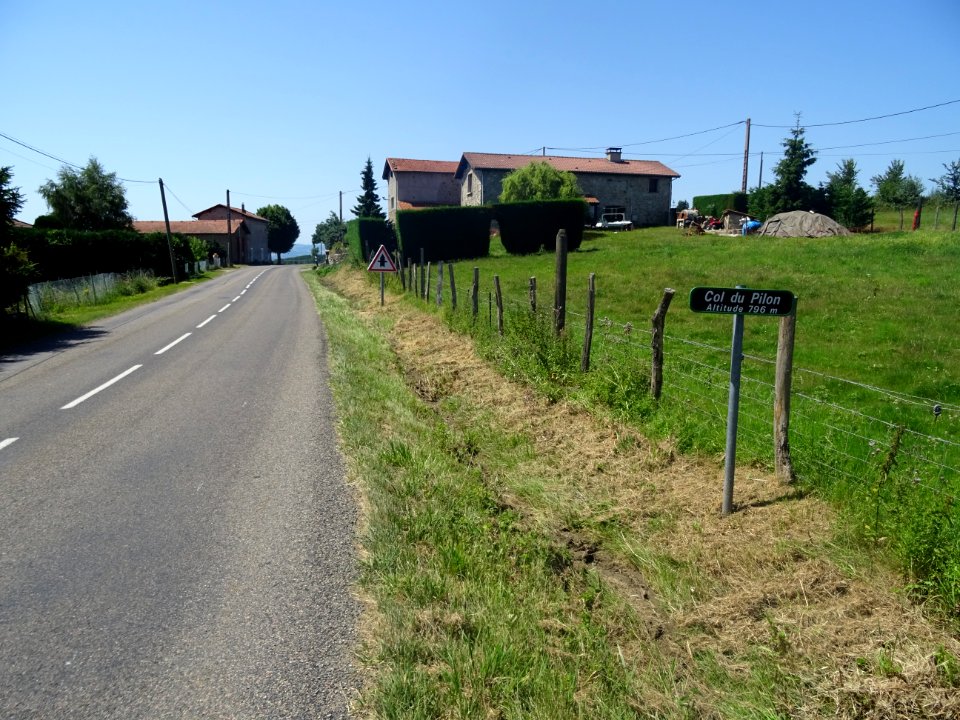 Col du Pilon, 796 m, entre Fontanès et le début de la desc… 