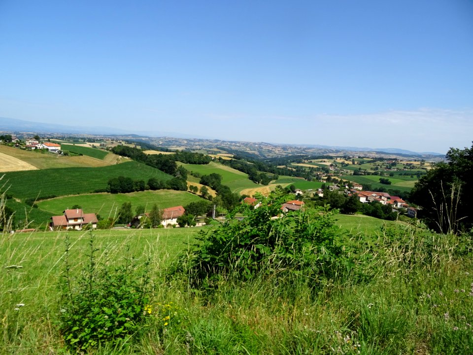 Entre le Bas Cluzel, La Brosse, Le Cry et Grammond, monts … 