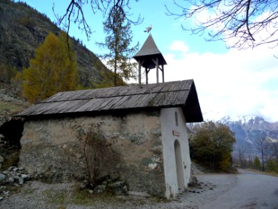 La chapelle de Béassac, le Villard de Vallouise 