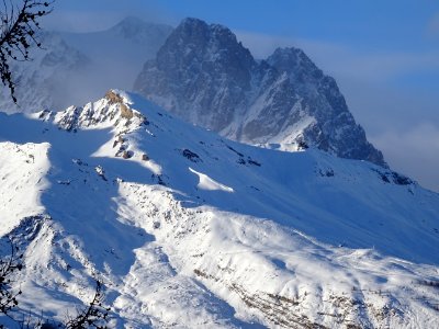 Le Mont Pelvoux et la Roya photo