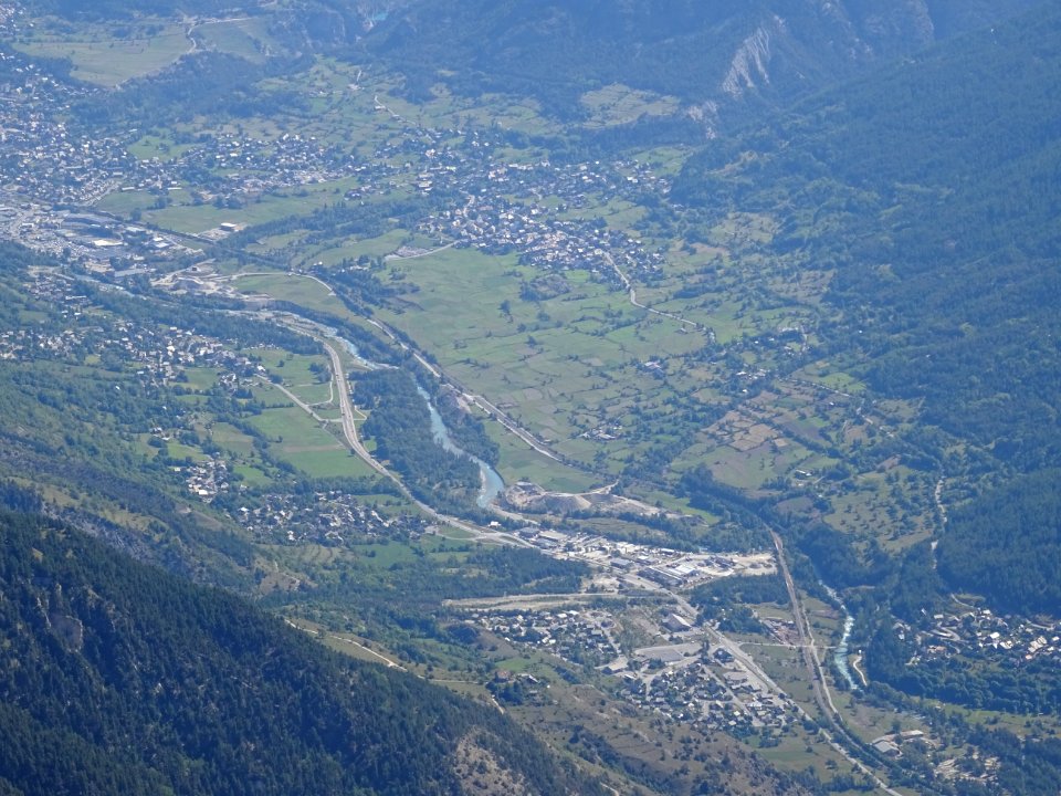 Vallée de la Durance entre Prelles et Villar-St-Pancrace 