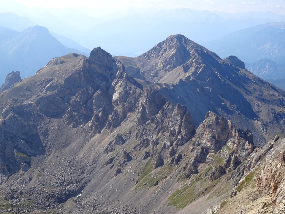 Vue vers la Tête d'Amont du Montbrison 