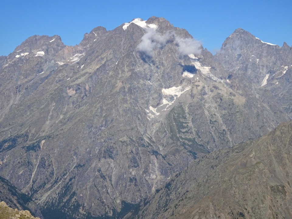 Le Mont Pelvoux et le Glacier des Violettes 