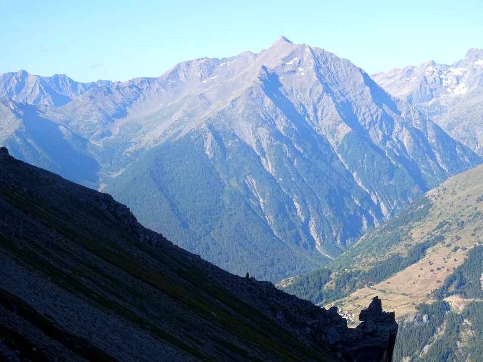Tout le vallon de Narreyroux et la Pointe de l'Aiglière 
