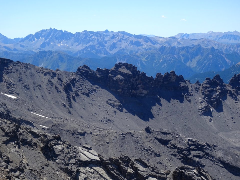 Trace de montée au Col des Portes 