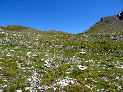 Traversée légèrement montante entre le lac de l'Etoile et … 