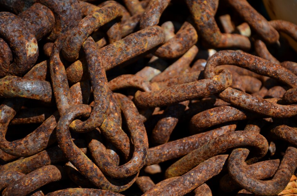 Rust metal structure