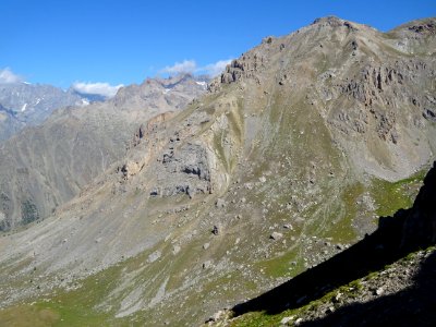La bosse avant la Cime de la Condamine 