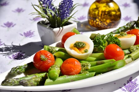 Asparagus time grill vegetables