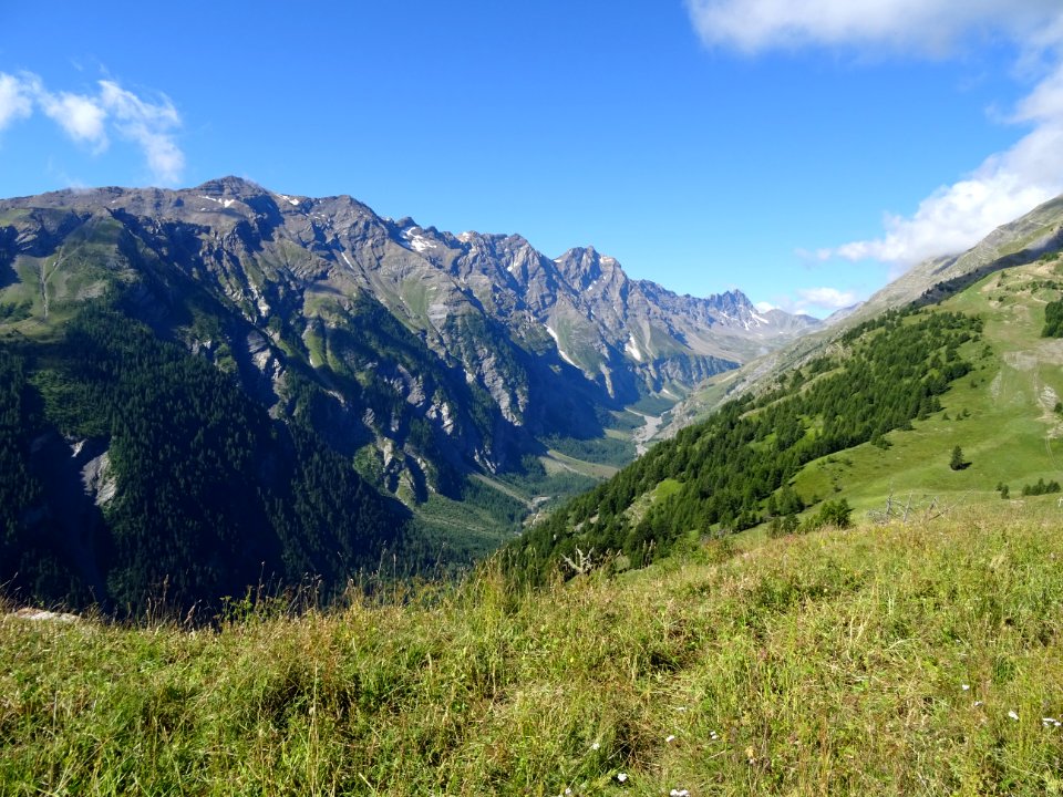 Le vallon du Fournel, depuis la Tête d'Oréac 