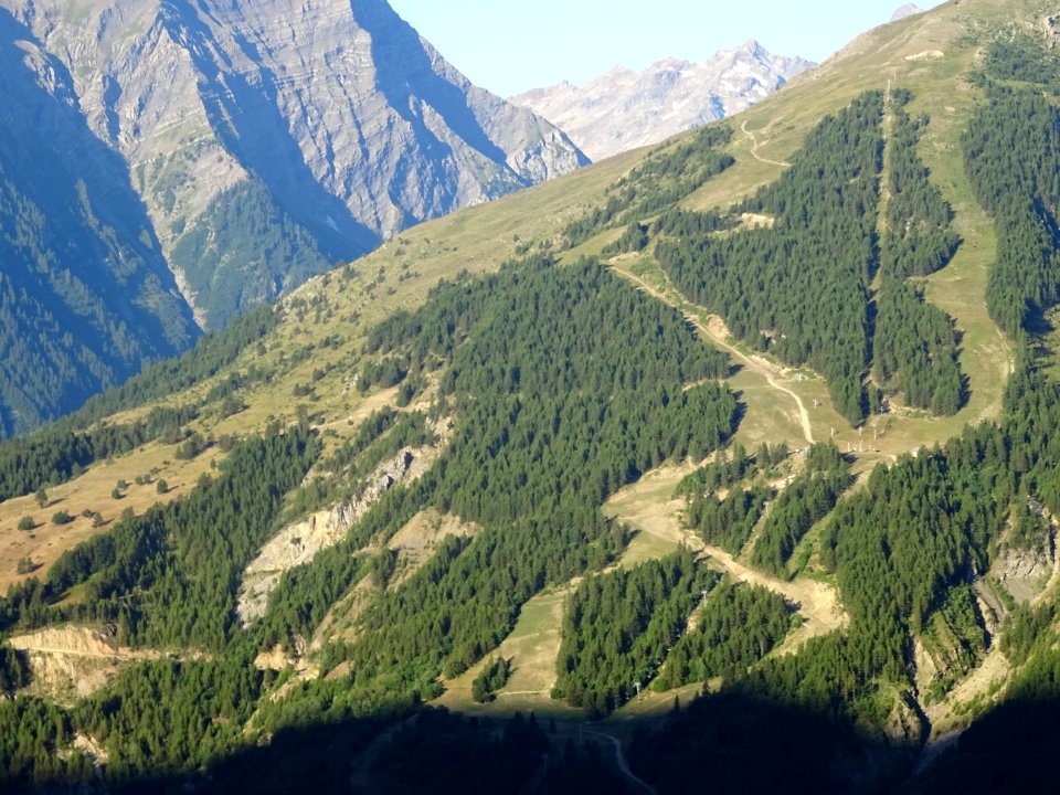Les pistes de ski de Pelvoux 