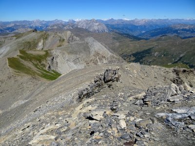 Descente de la Turge de la Suffie vers le Col de Chaude Ma… photo