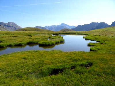 Un des lacs du Cogour 