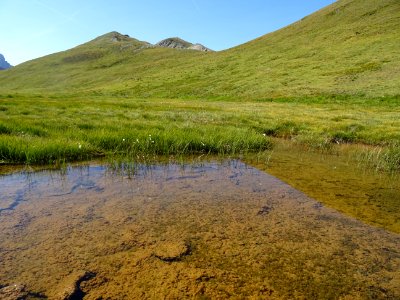 Un des lacs du Cogour 