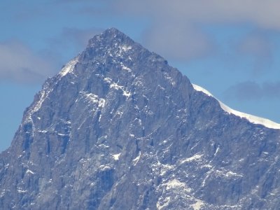 La face sud de la Barre des Ecrins 