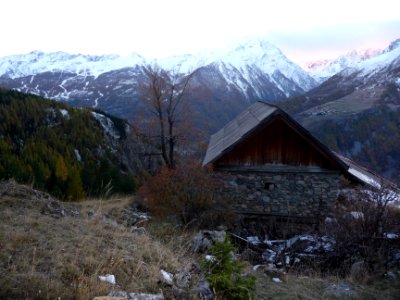 Chalet d'alpage, vers Coul d'Aval 